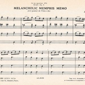 partition_melancolic-Memphis-memo_extrait1